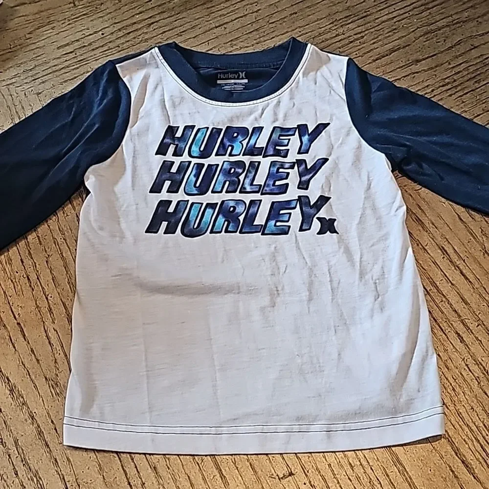 Long sleeve pj top size 6 Hurley